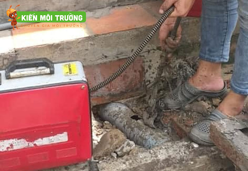 Thông tắc cống tại Quốc Oai