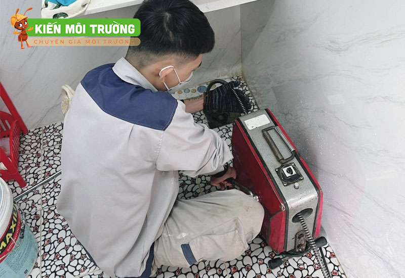 Thông tắc cống tại Quốc Oai