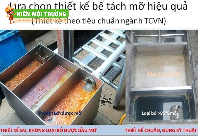 bể tách mỡ