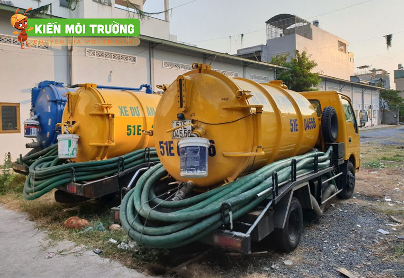 Hút bể phốt tại Phúc Yên