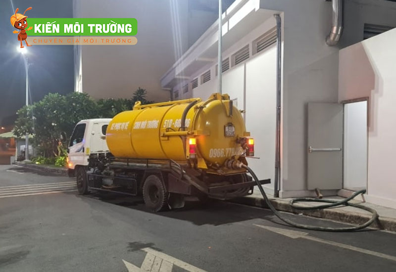 Hút bể phốt tại Phúc Yên