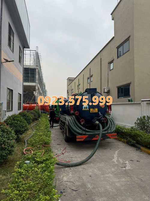 Hút bể phốt tại Văn Giang