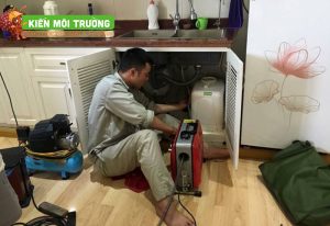Thông tắc chậu rửa bát tại Ba Đình
