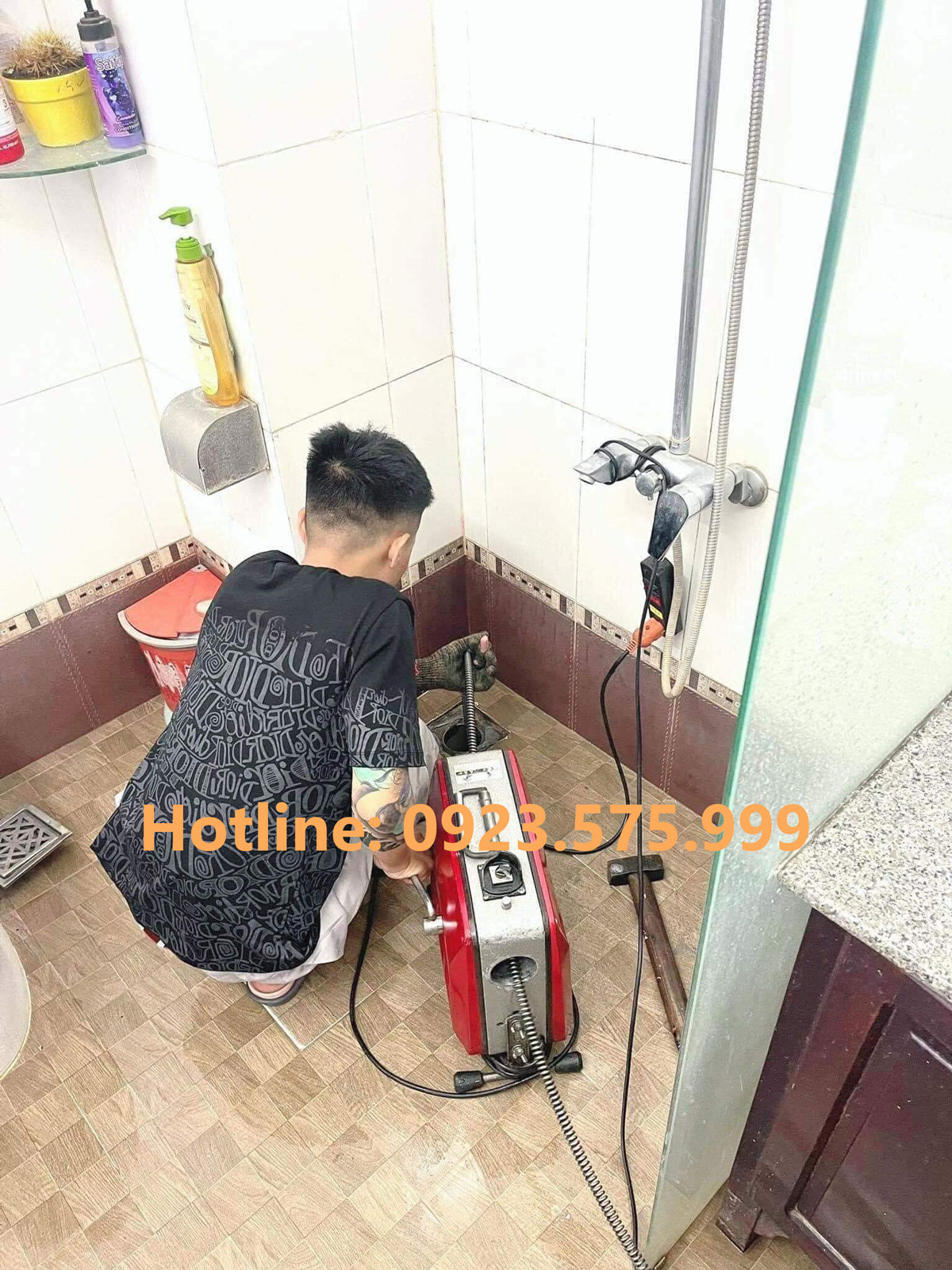 Thông tắc cống tại Sơn Tây