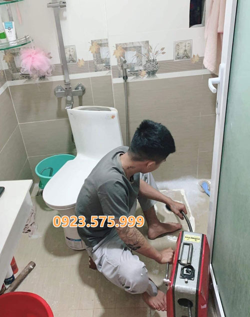 thông tắc cống tại Tây Hồ