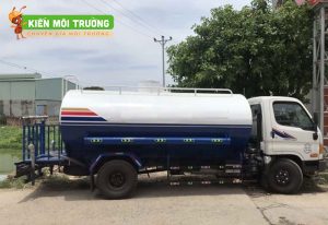 vận chuyển bùn vi sinh