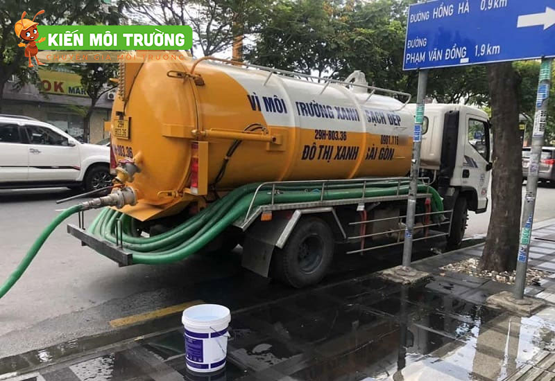 hút bể phốt tại sóc sơn