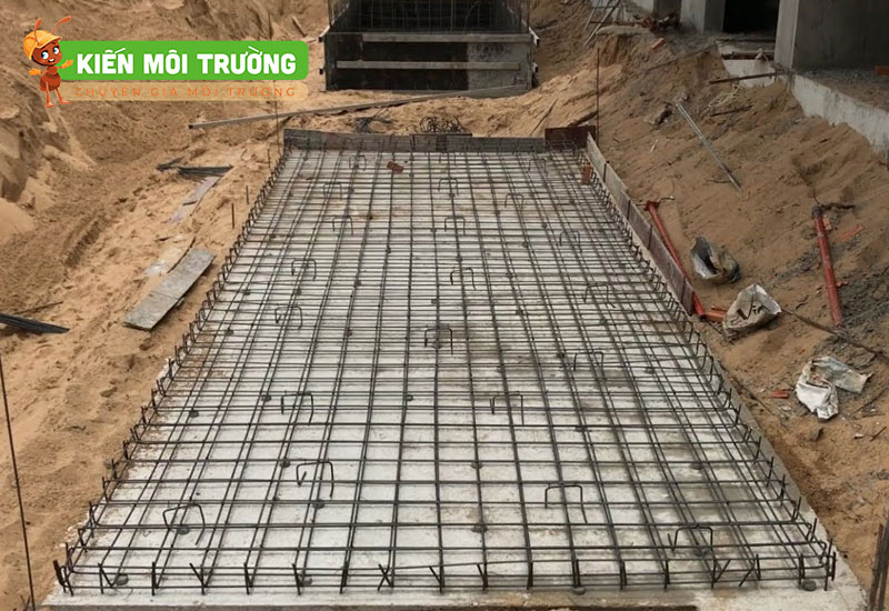 thép xây bể phốt