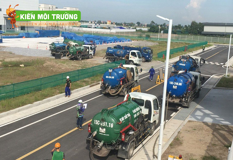 Thông tắc cống tại Ecopark