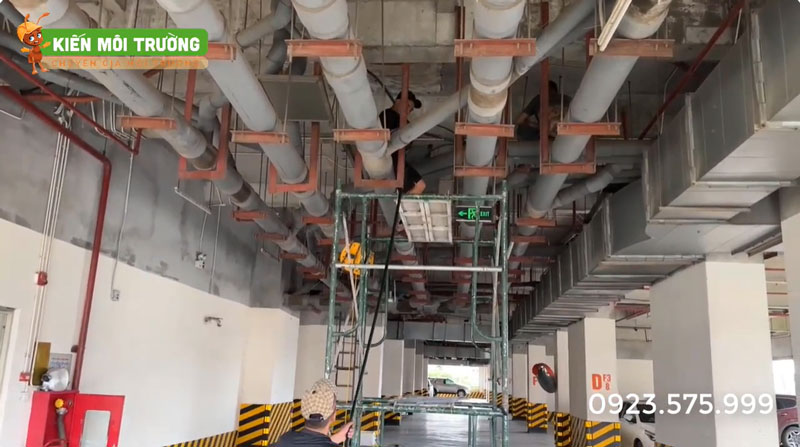 thông tắc cống tại Times City