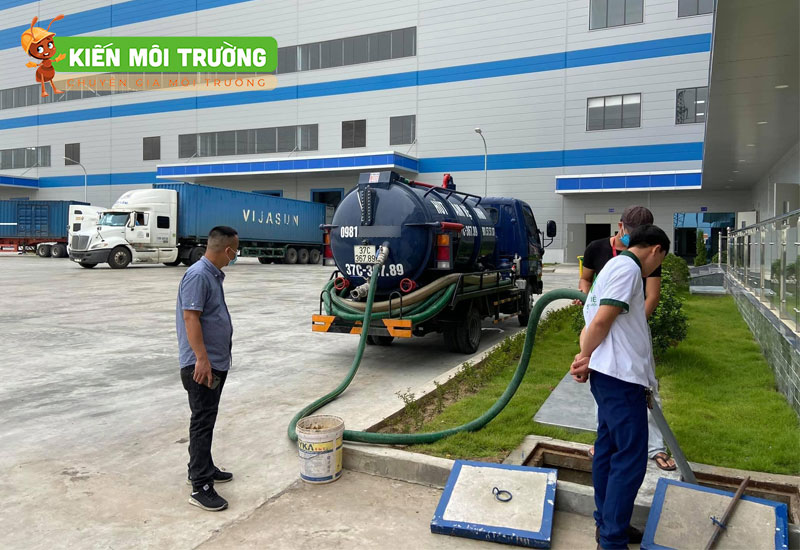 Hút bể phốt tại Gia Bình