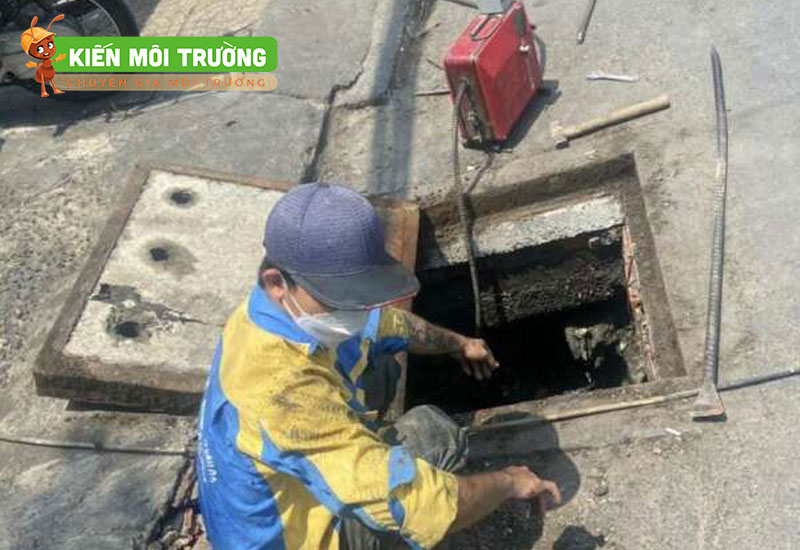 Thông tắc cống tại Gamuda City