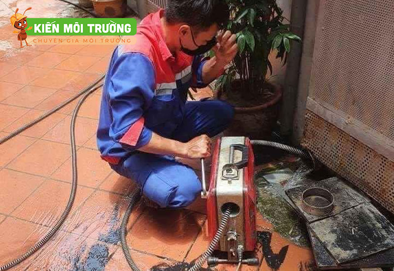 Quy trình thông tắc cống có quy trình bài bản, chuyên nghiệp