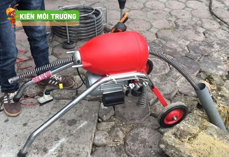 thông tắc cống tại KĐT Văn La