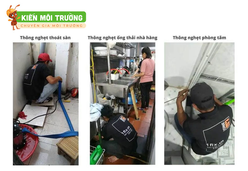 thông tắc thoát sàn tại hà nội