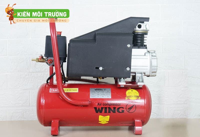 cách thông cống bằng máy nén khí