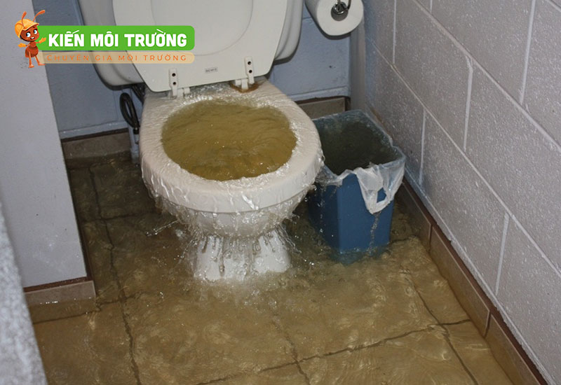 xử lý hầm rút bị đầy