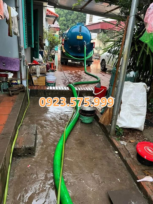 Hút bể phốt tại Phù Cừ