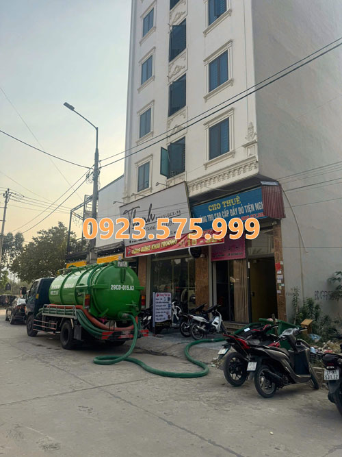 Hút bể phốt tại Văn Lâm 