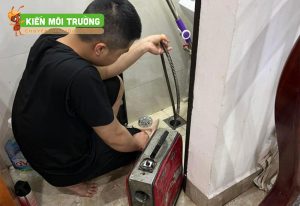 thông tắc cống tại phù cừ