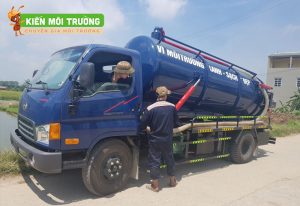 hút bể phốt tại Mai Động