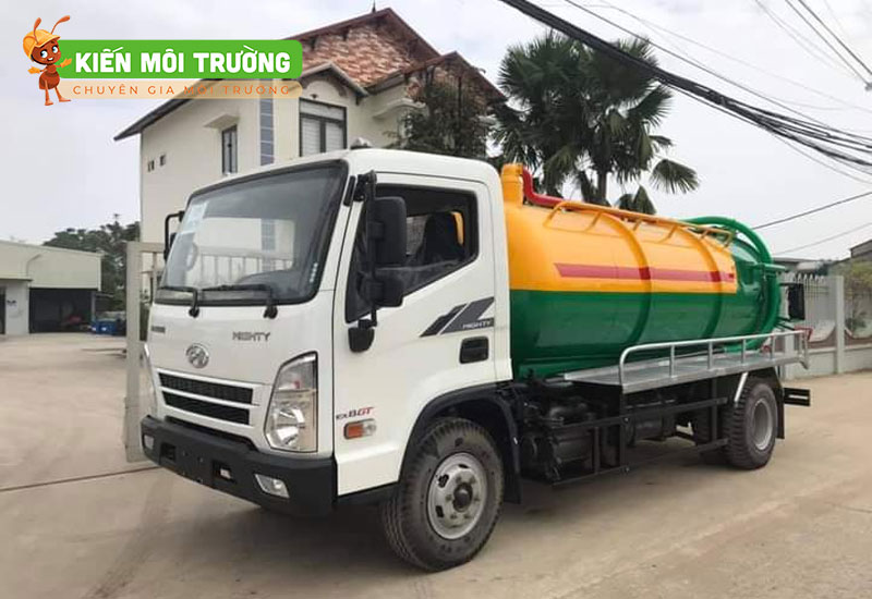 Hút bể phốt tại Cát Hải