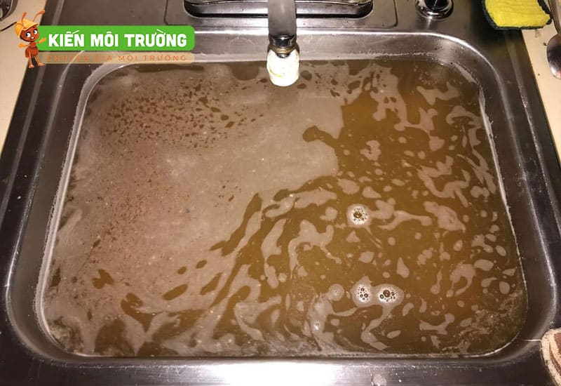 Nước thông bồn rửa chén