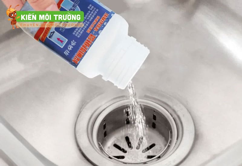 Nước thông bồn rửa chén