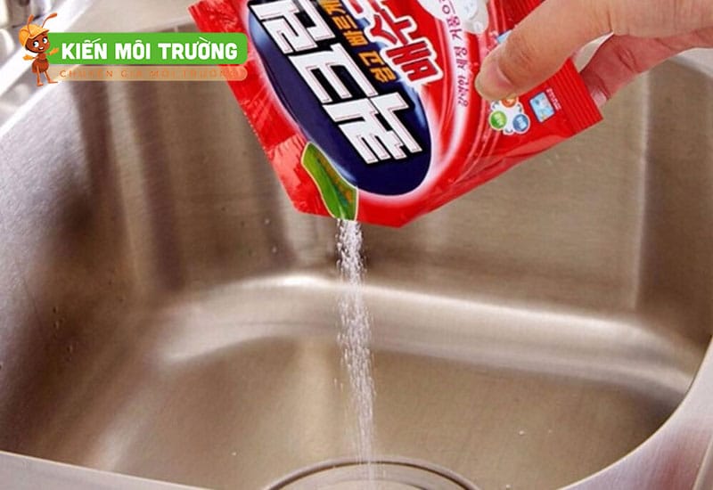 Nước thông bồn rửa chén