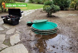 xử lý hầm cầu bị đầy