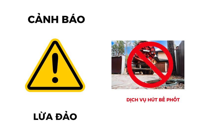 chiêu trò lừa đảo hút bể phốt