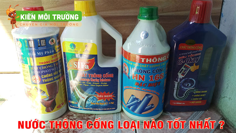 nước thông cống