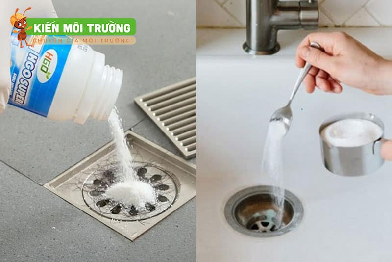 khử mùi hôi cống trong nhà vệ sinh