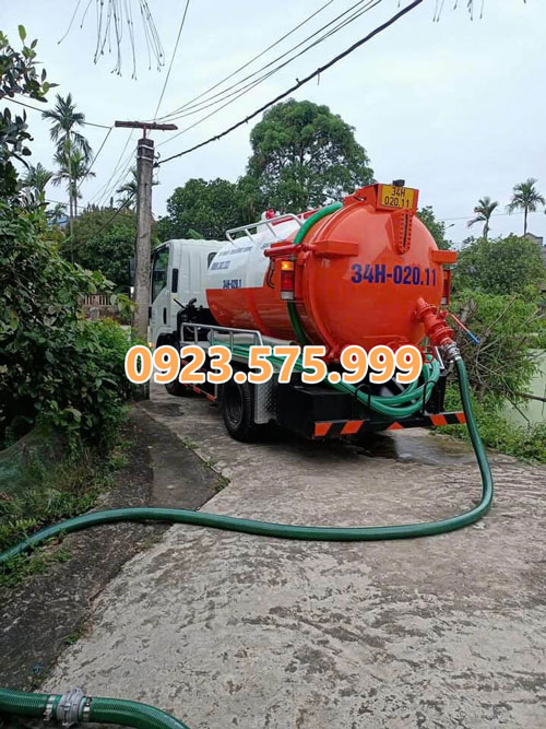 hút bể phốt tại mỹ đức