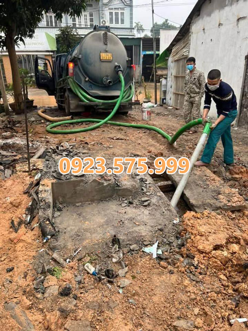 hút bể phốt tại mỹ đức