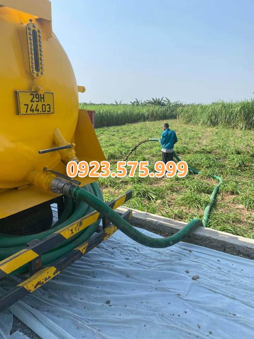 Hút bể phốt tại Thái Nguyên