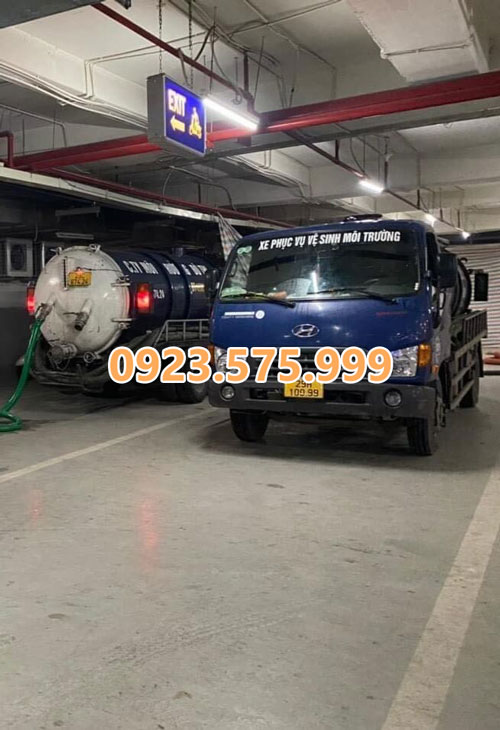 Hút bể phốt tại Thái Nguyên