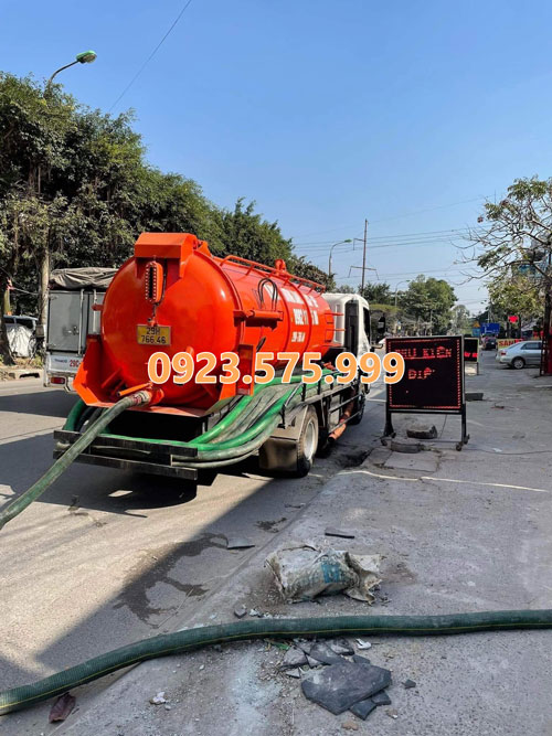 Hút bể phốt tại Uông Bí