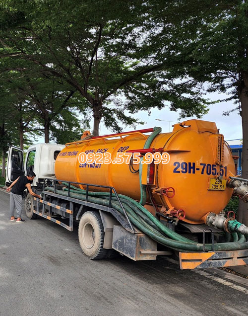 Hút bể phốt tại Vĩnh Phúc