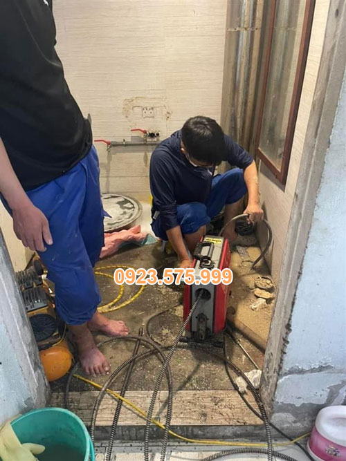 Thông tắc cống tại Phú Thọ