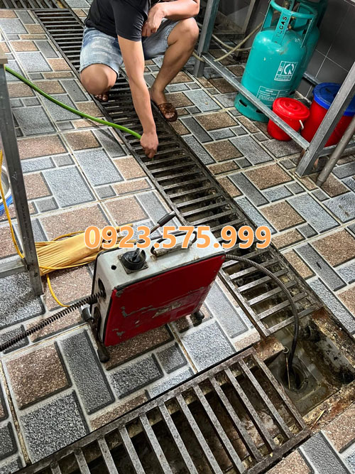 Thông tắc cống tại Phú Thọ