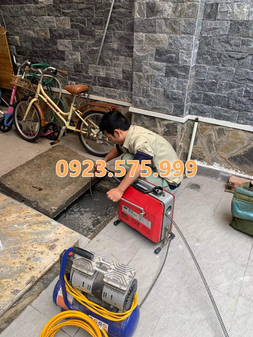 Thông tắc cống tại Vĩnh Phúc