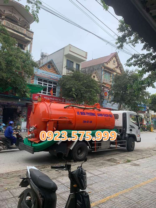 hút bể phốt tại hai bà trưng