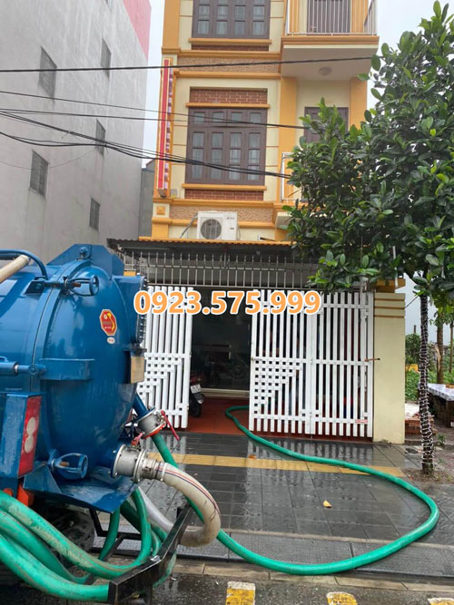 hút bể phốt tại Hoài Đức