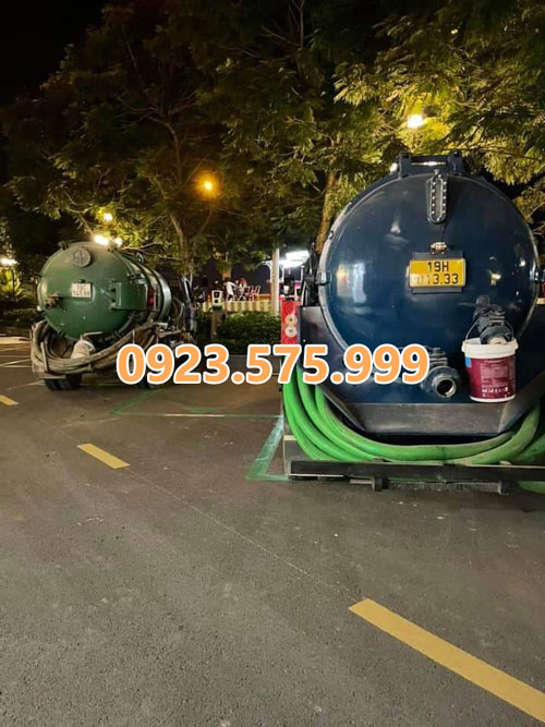 hút bể phốt tại Hoài Đức