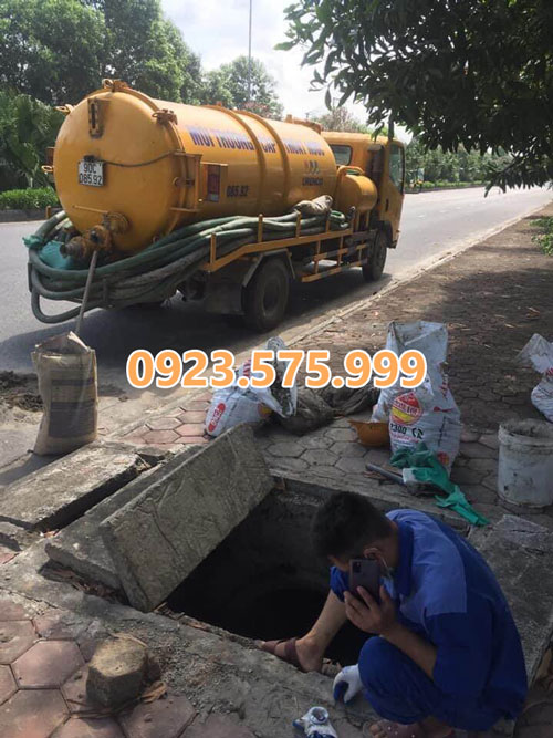 hút bể phốt tại Phú Xuyên