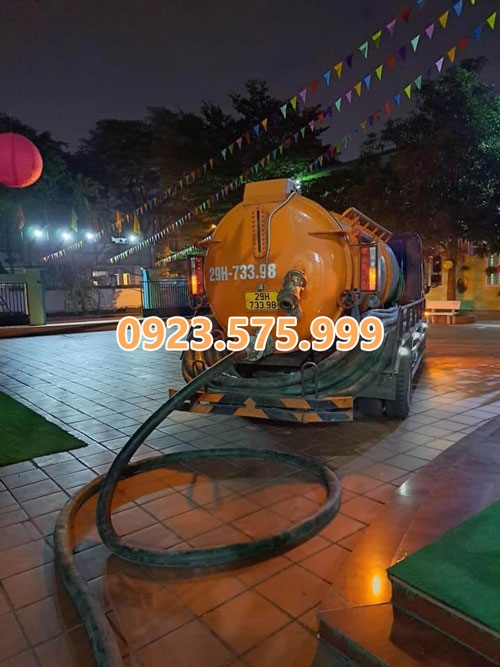 hút bể phốt tại thanh xuân