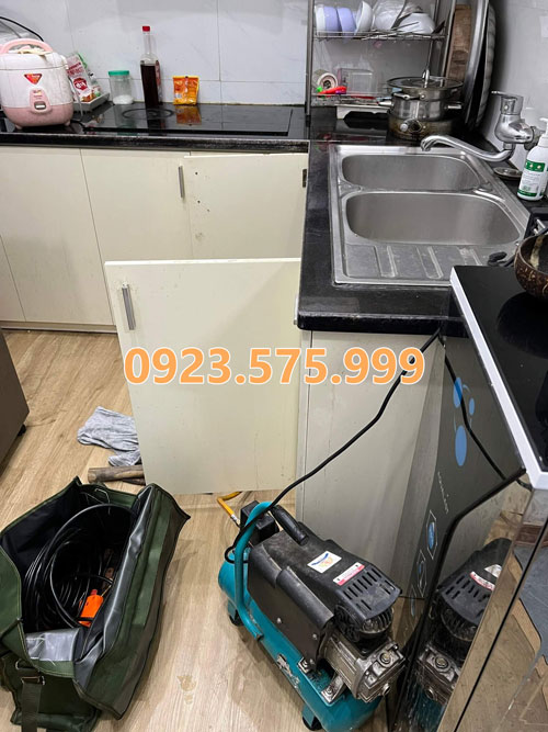 Thông tắc chậu rửa bát tại Hai Bà Trưng