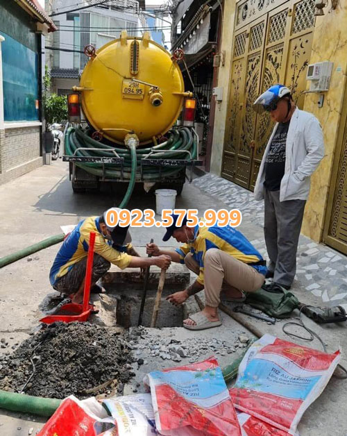 hút bể phốt tại Hà Đông