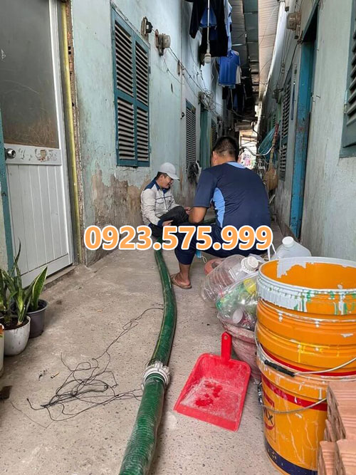 hút bể phốt tại cầu giấy